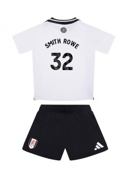 Detské Futbalové oblečenie Fulham Emile Smith Rowe #32 2024-25 Krátky Rukáv - Domáci (+ trenírky)